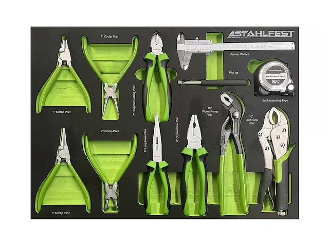 Stahlfest gereedschapswagen 6 lades gevuld sf124 - afbeelding 7 van  8