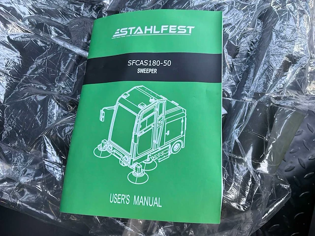 Stahlfest s150-50 zelfrijdende veegmachine - afbeelding 9 van  18