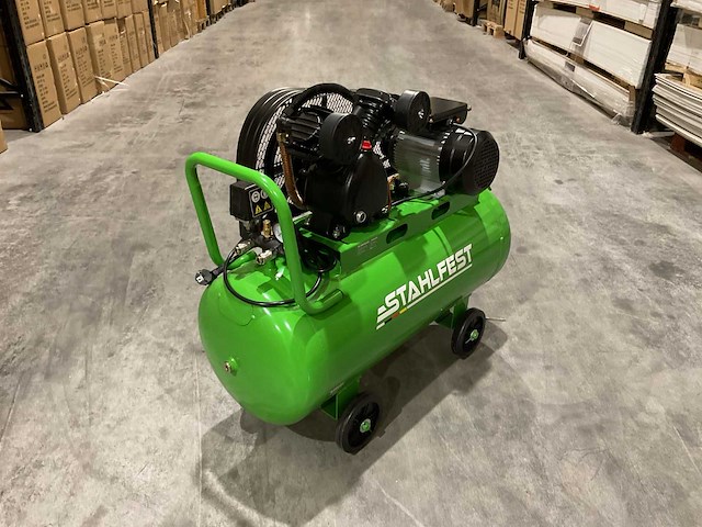 Stahlfest sf2200-115ac.0f 100l luchtcompressor - afbeelding 5 van  13