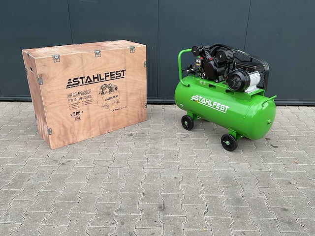 Stahlfest sf2200-115ac.0f 100l luchtcompressor - afbeelding 1 van  47