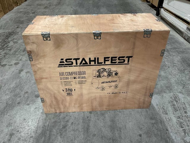 Stahlfest sf2200-115ac.0f 100l luchtcompressor - afbeelding 15 van  47