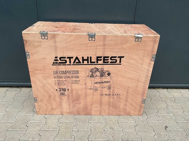 Stahlfest sf2200-115ac.0f 100l luchtcompressor - afbeelding 12 van  47