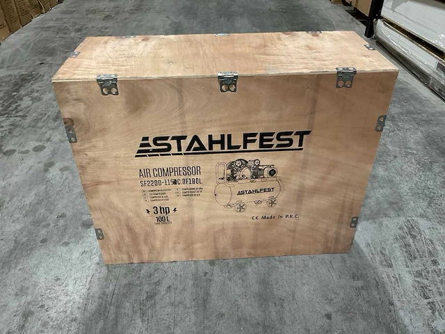 Stahlfest sf2200-115ac.0f 100l luchtcompressor - afbeelding 15 van  59