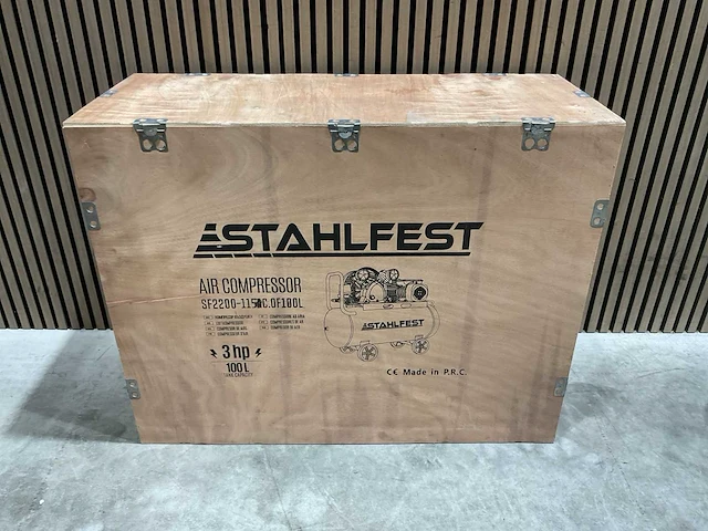 Stahlfest sf2200-115ac.0f 100l luchtcompressor - afbeelding 36 van  59