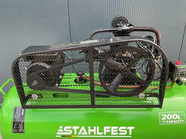 Stahlfest sfac3000-115 200l luchtcompressor - afbeelding 5 van  56