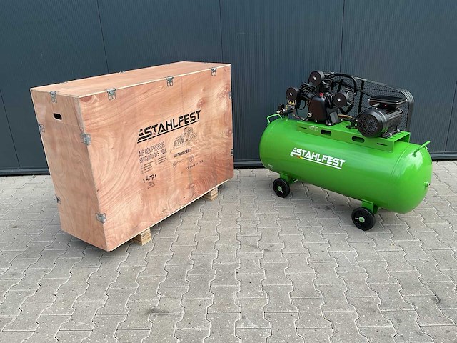 Stahlfest sfac3000-115 200l luchtcompressor - afbeelding 1 van  56