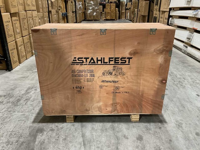Stahlfest sfac3000-115 200l luchtcompressor - afbeelding 14 van  56