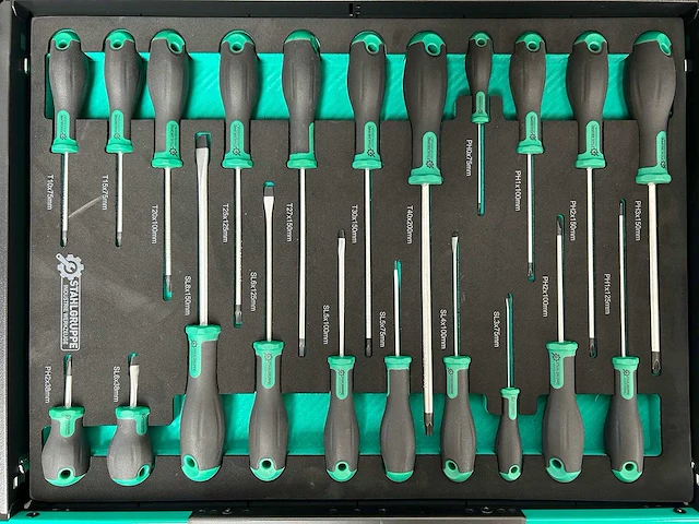 Stahlgruppe - 2026 - sg23 - gereedschapswagen 294 delig - afbeelding 15 van  20