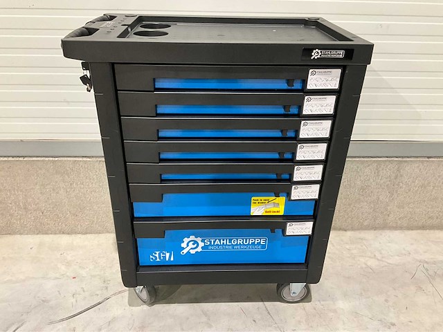 Stahlgruppe - 2026 - sg7 212stuks - gereedschapswagen - afbeelding 9 van  15