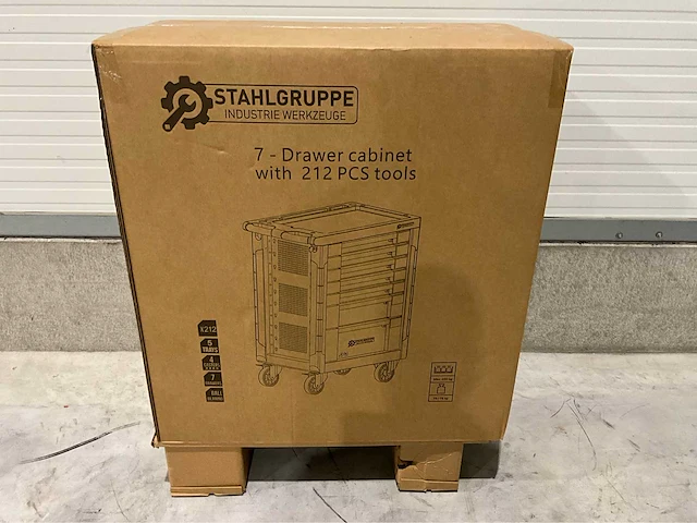 Stahlgruppe - 2026 - sg7 212stuks - gereedschapswagen - afbeelding 8 van  16