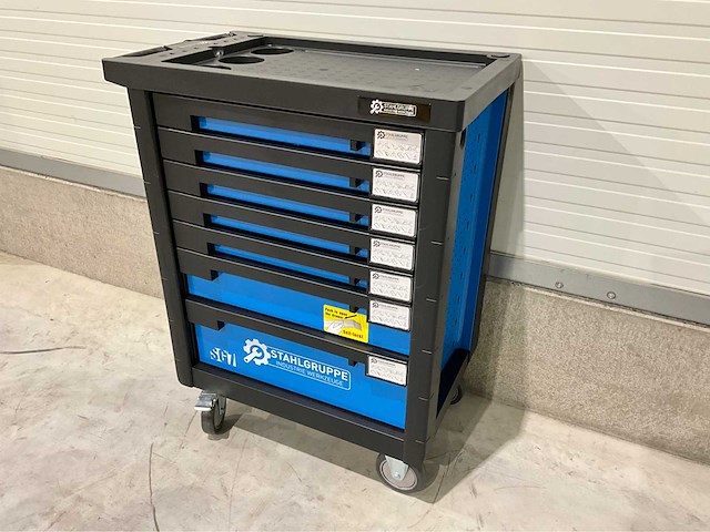 Stahlgruppe - 2026 - sg7 212stuks - gereedschapswagen - afbeelding 9 van  12