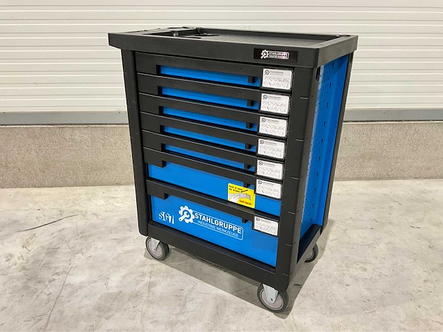 Stahlgruppe - 2026 - sg7 212stuks - gereedschapswagen - afbeelding 1 van  16