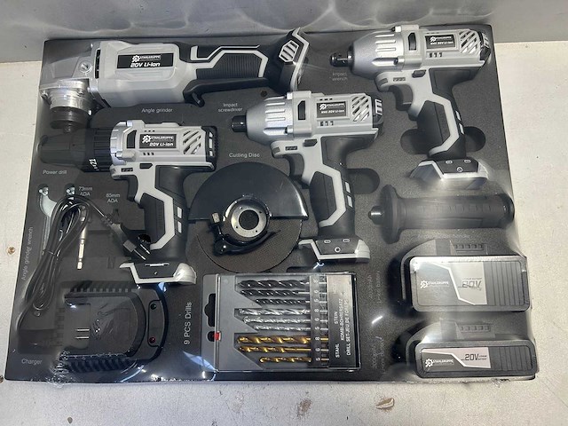 Stahlgruppe - 4 in 1 combopack - accugereedschap set - afbeelding 4 van  11