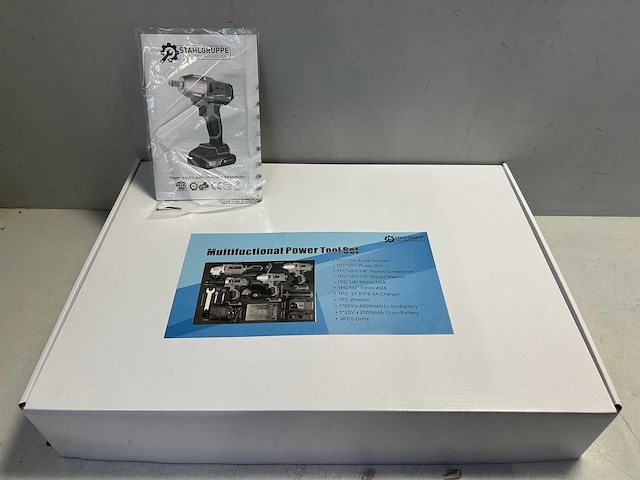 Stahlgruppe - 4 in 1 combopack - accugereedschap set - afbeelding 2 van  11