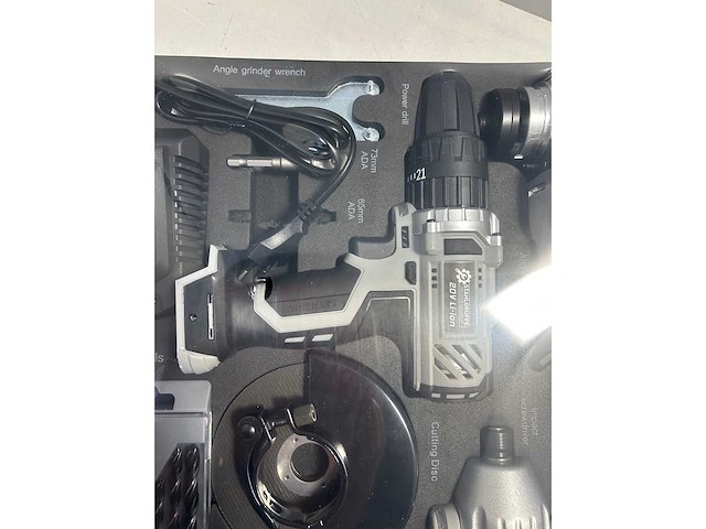 Stahlgruppe - 4 in 1 combopack - accugereedschap set - afbeelding 10 van  11