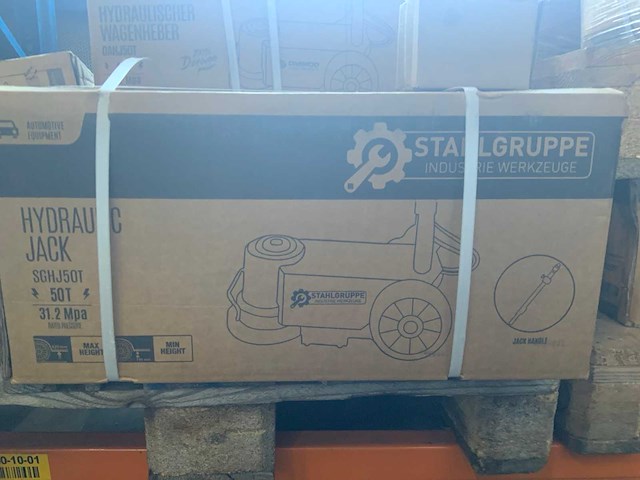 Stahlgruppe - garagekrik 50t pneumatisch hydraulisch - afbeelding 2 van  7