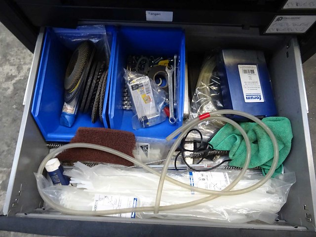 Stahlgruppe - gereedschapswagen met inhoud - afbeelding 7 van  8