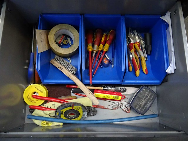 Stahlgruppe - gereedschapswagen met inhoud - afbeelding 8 van  8