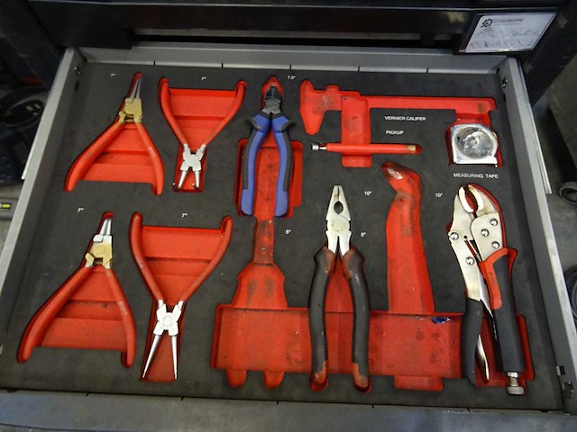 Stahlgruppe - gereedschapswagen met inhoud - afbeelding 5 van  8