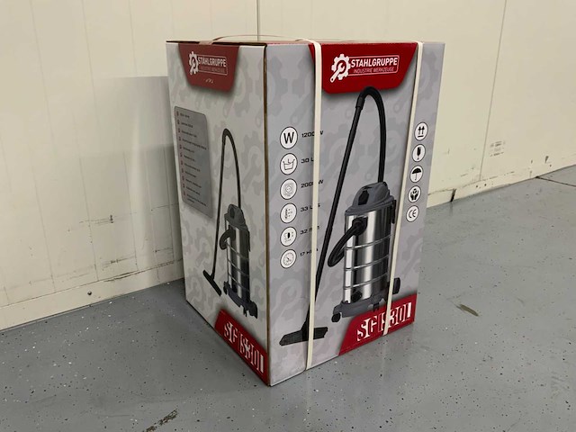 Stahlgruppe - is30l- industriële stofzuiger nat/droog - afbeelding 5 van  9
