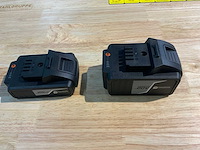 Stahlgruppe - powertool set, schroefmachine, boormachine, slagmoersleutel, haakse slijper, 2 accu’s - afbeelding 16 van  17