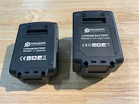 Stahlgruppe - powertool set, schroefmachine, boormachine, slagmoersleutel, haakse slijper, 2 accu’s - afbeelding 13 van  17