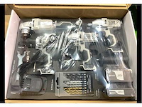 Stahlgruppe - powertool set, schroefmachine, boormachine, slagmoersleutel, haakse slijper, 2 accu’s - afbeelding 2 van  5