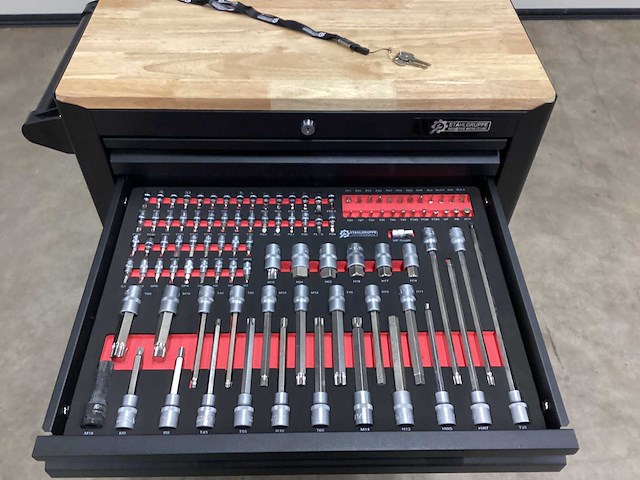 Stahlgruppe - sg15 - gereedschapkist 360 delig - afbeelding 12 van  16