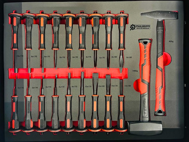 Stahlgruppe - sg2024 - 327-delige - gereedschapswagen - afbeelding 12 van  24