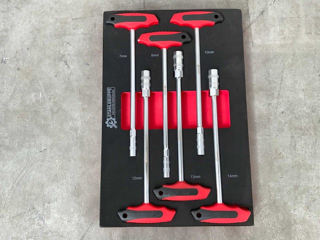 Stahlgruppe - sg24 - 294delig - gereedschapswagen - afbeelding 15 van  20