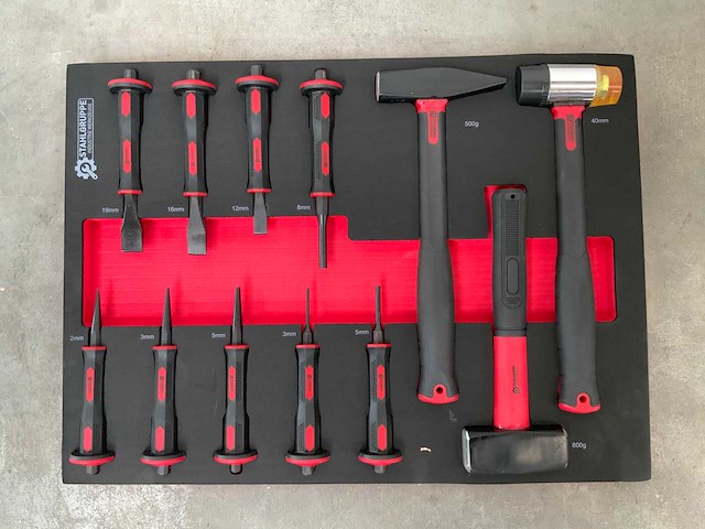 Stahlgruppe - sg24 - 294delig - gereedschapswagen - afbeelding 14 van  17