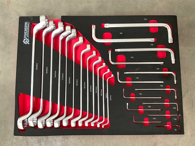 Stahlgruppe - sg24 - 294delig - gereedschapswagen - afbeelding 5 van  13