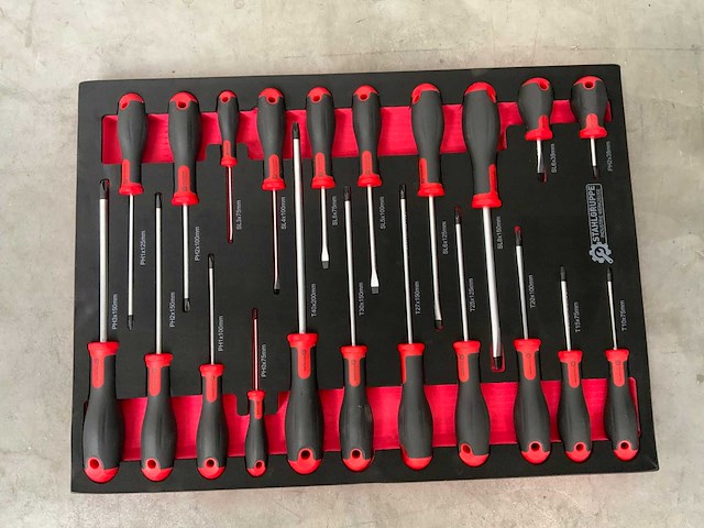 Stahlgruppe - sg24 - 294delig - gereedschapswagen - afbeelding 3 van  13