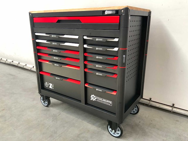 Stahlgruppe - sg24 - 294delig - gereedschapswagen - afbeelding 8 van  12
