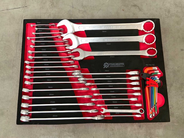 Stahlgruppe - sg24 - 294delig - gereedschapswagen - afbeelding 2 van  8