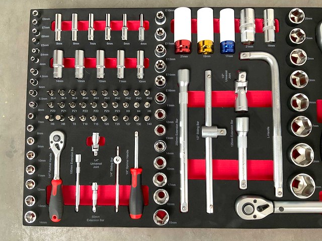 Stahlgruppe - sg24 - 294delig - gereedschapswagen - afbeelding 12 van  14