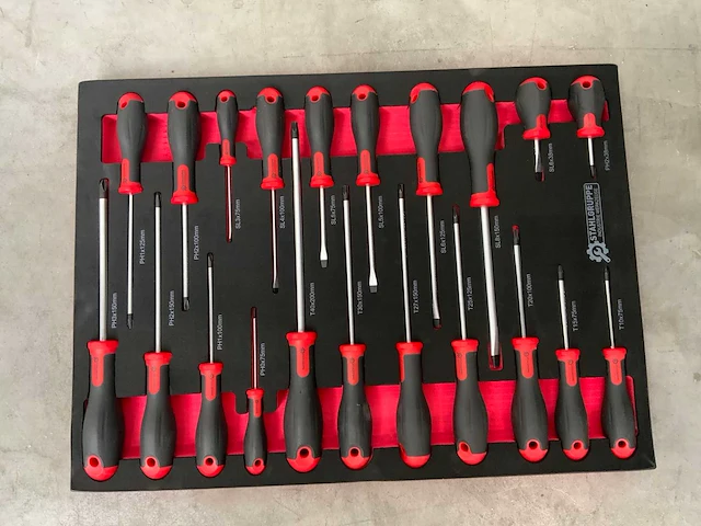 Stahlgruppe - sg24 - 294delig - gereedschapswagen - afbeelding 6 van  19