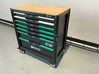 Stahlgruppe - sg36 - gereedschapswagen, 7 laden 307 pcs gereedschap - afbeelding 7 van  13
