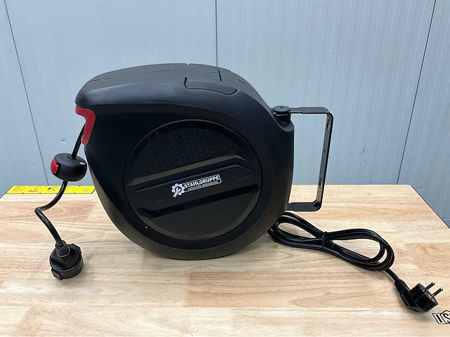 Stahlgruppe - sgkt20m - snoerhaspel 20m verlengkabel - automatisch oprolsysteem - afbeelding 3 van  5