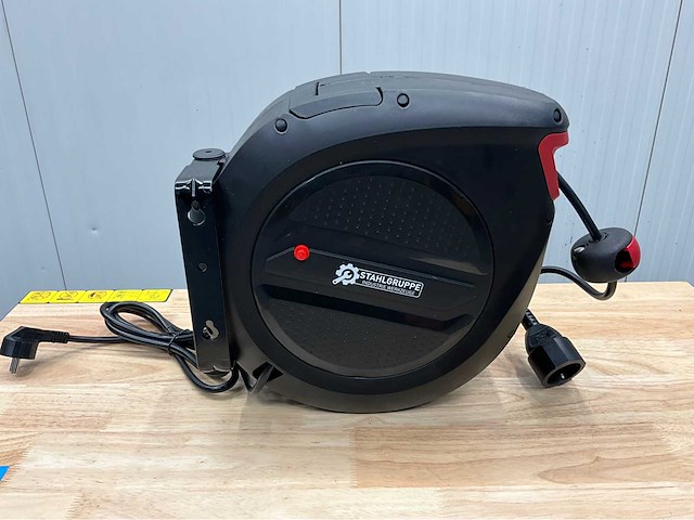 Stahlgruppe - sgkt20m - snoerhaspel 20m verlengkabel - automatisch oprolsysteem - afbeelding 3 van  4