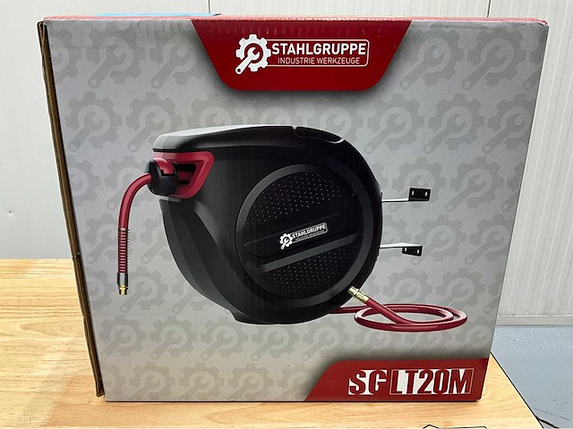 Stahlgruppe - sglt20m - luchtslanghaspel 20 meter - 17 bar - afbeelding 6 van  10