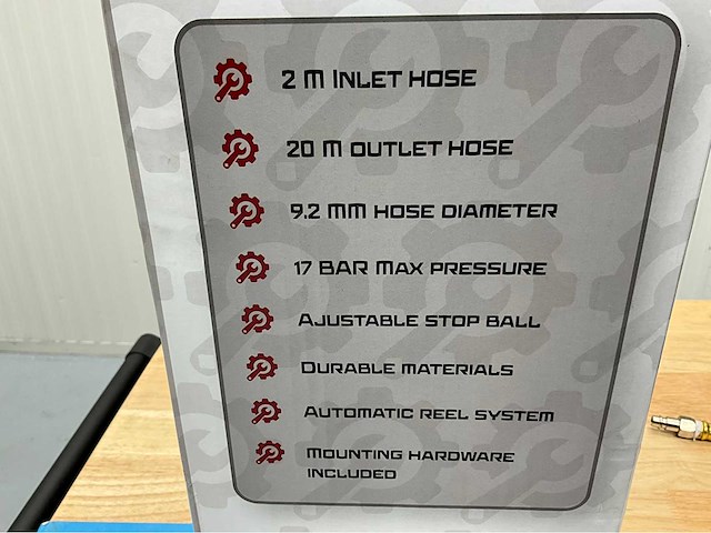 Stahlgruppe - sgst20m - luchthaspel 20 meter - 17 bar - afbeelding 9 van  9