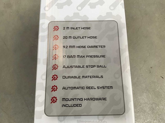 Stahlgruppe - st20m - luchtslanghaspel 20m - afbeelding 7 van  8