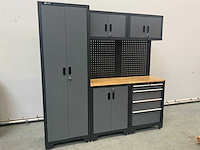 Stahlgruppe - werkbank 198x46x199 cm - afbeelding 6 van  18