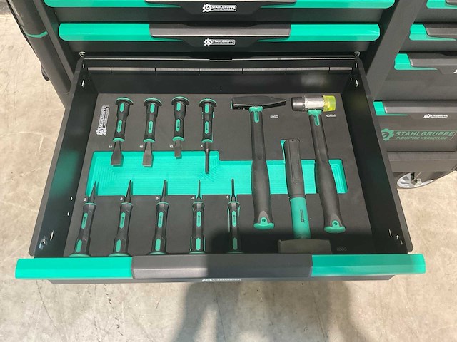 Stahlgruppe 13 laden met 294 pcs sg23 gereedschapswagen - afbeelding 22 van  23