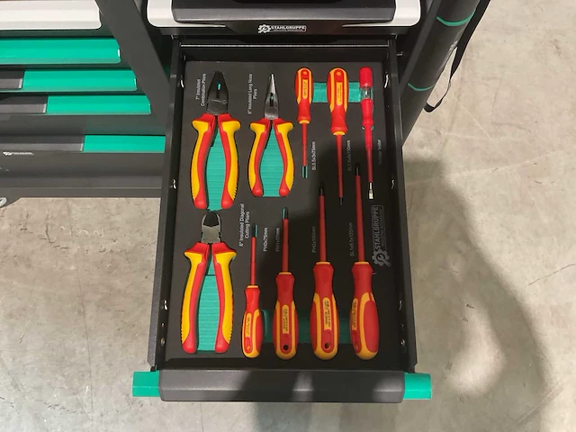 Stahlgruppe 13 laden met 294 pcs sg23 gereedschapswagen - afbeelding 4 van  23