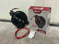 Stahlgruppe 20m stalen luchtslanghaspel - afbeelding 1 van  6