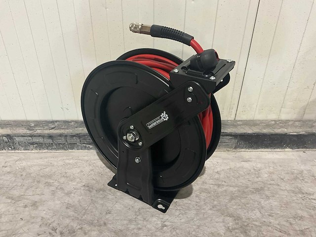 Stahlgruppe 20m stalen luchtslanghaspel - afbeelding 3 van  6