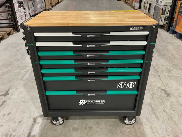 Stahlgruppe 7 laden met 307 pcs sg36 gereedschapswagen - afbeelding 11 van  18
