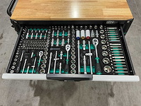 Stahlgruppe 7 laden met 307 pcs sg36 gereedschapswagen - afbeelding 5 van  18